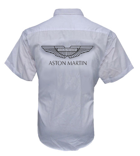 Jacketsandshirts Aston Martin Crew Racing Shirt White