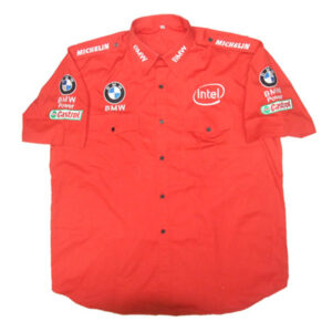 Jacketsandshirts BMW Michelin Crew Racing Shirt Red