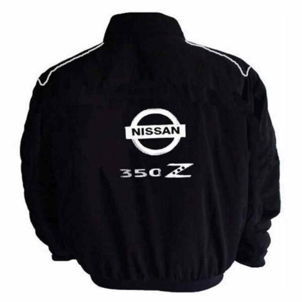 Black Blank Racing jacket