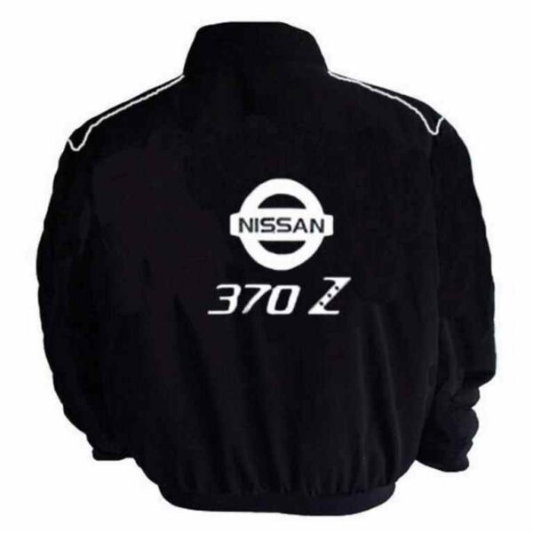 Black Blank Racing jacket