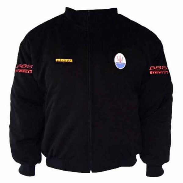 Black Blank Racing jacket