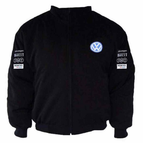 Black Blank Racing jacket