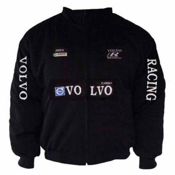 Black Racing Blank jacket