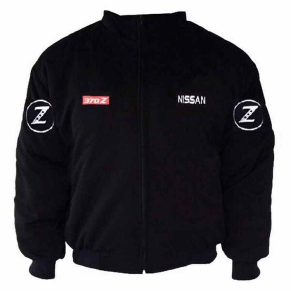 Black Blank Racing jacket