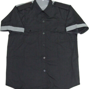 Jacketsandshirts Plain Black Light Gray Racing Shirt