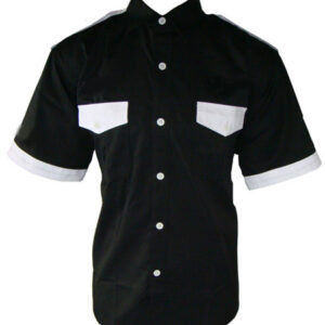 Jacketsandshirts Black and White Crew Shirt