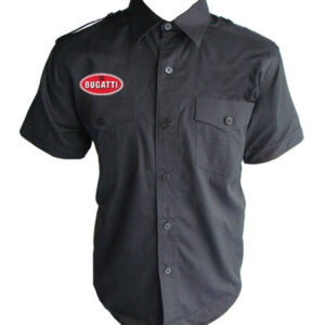 Jacketsandshirts Bugatti Crew Shirt Black front