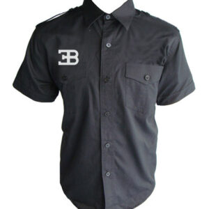 Jacketsandshirts Bugatti EB Crew Racing Shirt Black