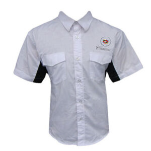 Jacketsandshirts Cadillac Crew Racing Shirt White and Black