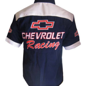 Jacketsandshirts Chevrolet GMC Crew Racing Shirt Black and Red Trim