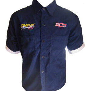 Jacketsandshirts Chevrolet Racing Crew Racing Shirt Dark Blue