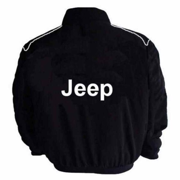 Jeep Black Blank Racing jacket