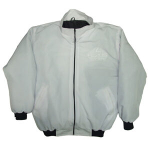 Plain Racing Jacket White