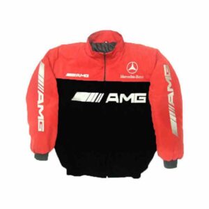 Mercedes Benz AMG Racing Jacket Red and Black