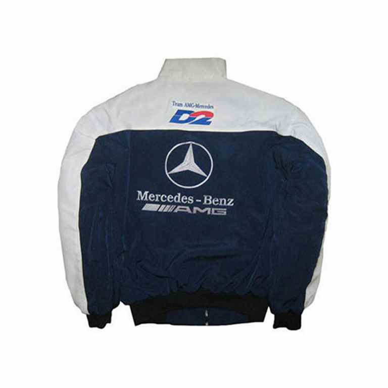 Mercedes Benz AMG Racing Jacket White and Blue