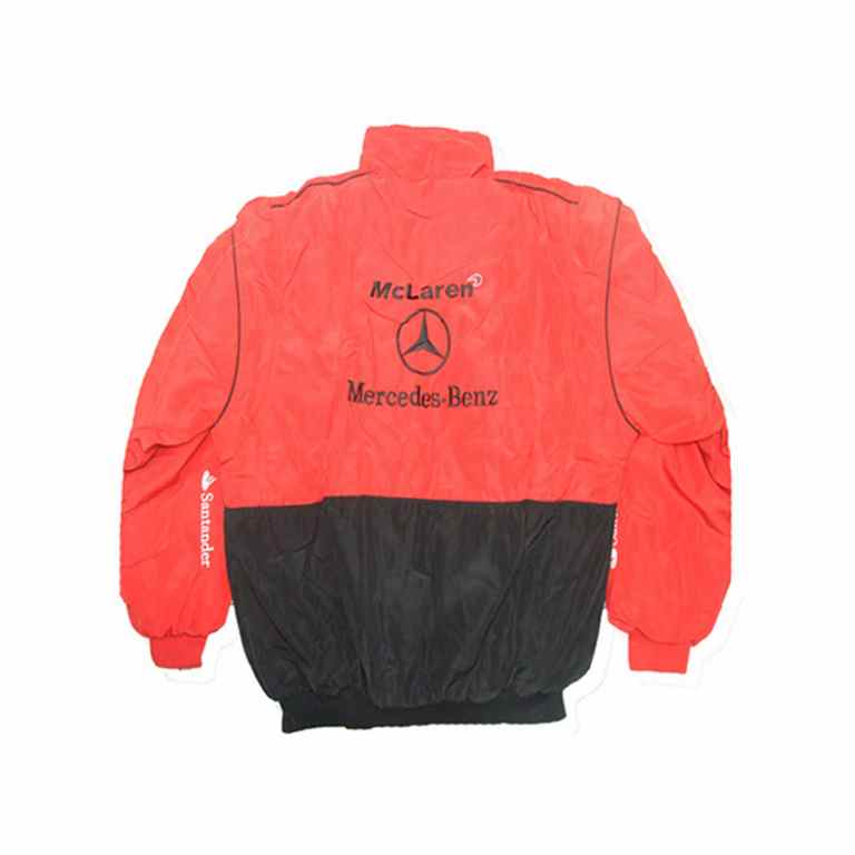 Mercedes Benz Santander Racing Jacket Red and Black