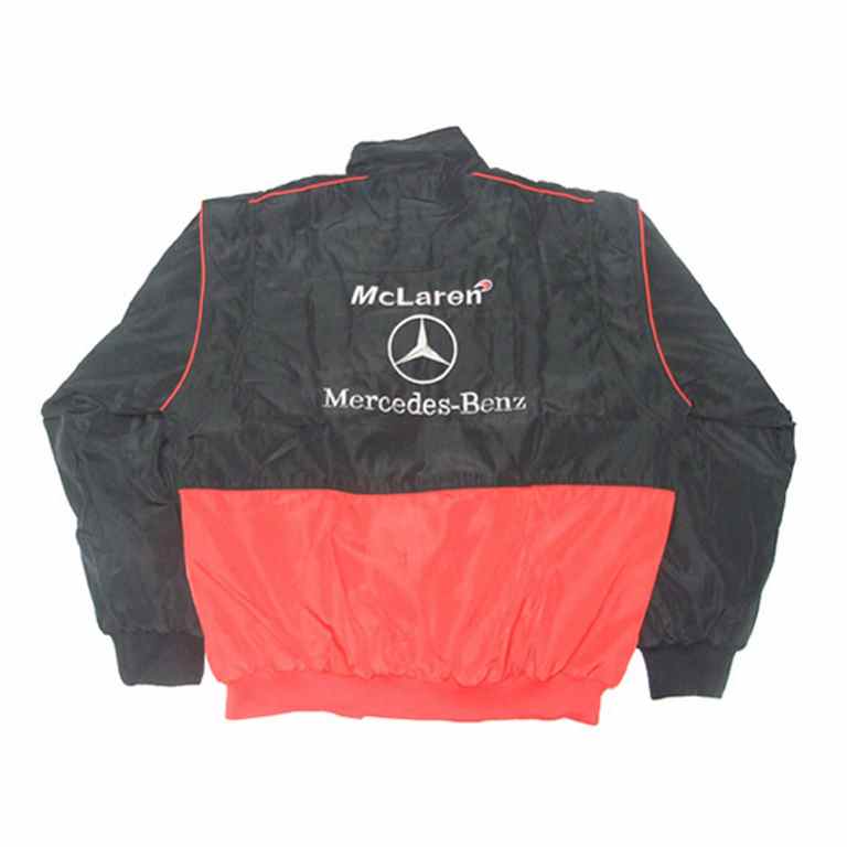 Mercedes Benz Vodafone Racing Jacket Black and Red