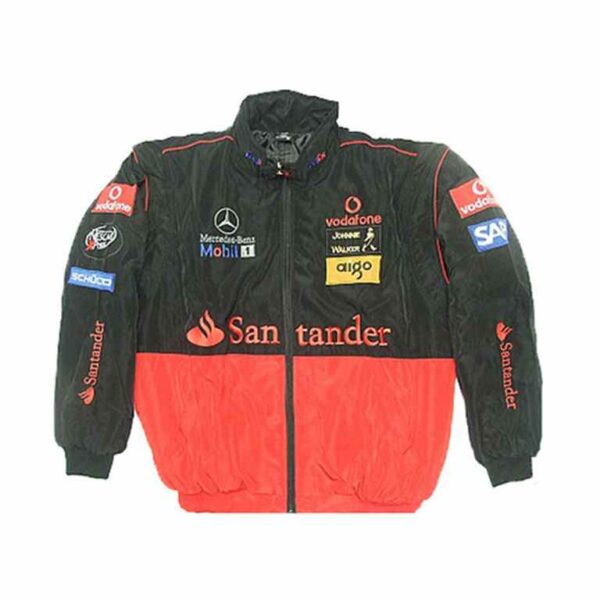 Mercedes Benz Vodafone Racing Jacket Black and Red – Jackets and Shirts