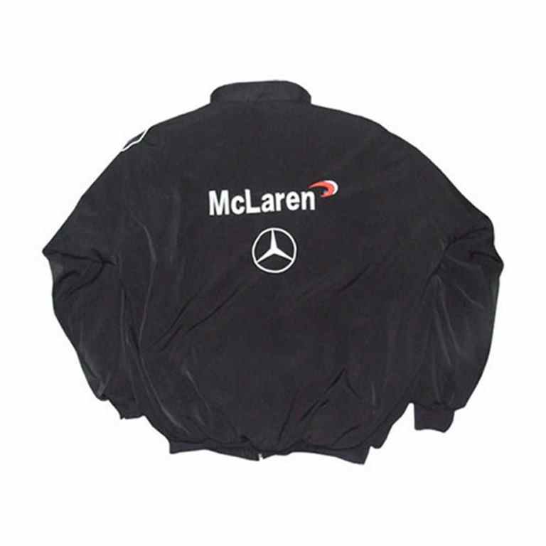 Mercedes Benz Warsteiner McLaren Racing Jacket Black and White