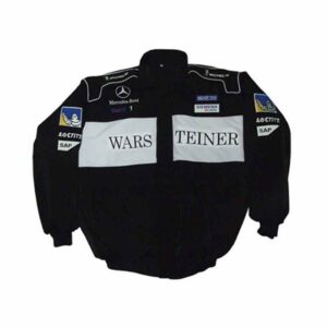 Mercedes Benz Warsteiner McLaren Racing Jacket Black and White