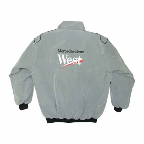 Mercedes Benz West Racing Jacket Gray