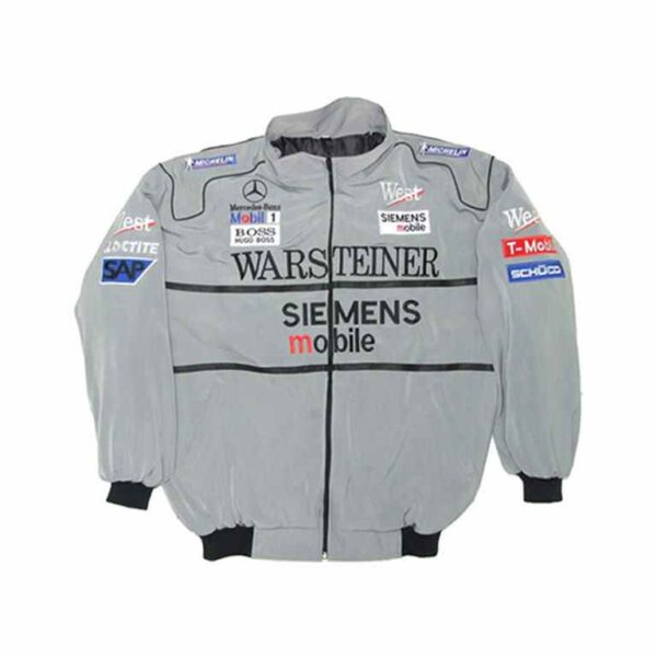 Mercedes Benz West Racing Jacket Gray