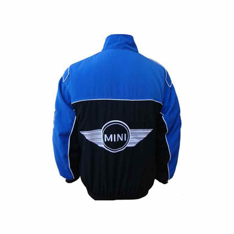 Mini Cooper Racing Jacket Blue and Black