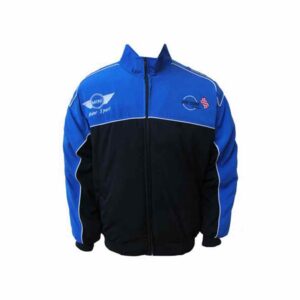 Mini Cooper Racing Jacket Blue and Black