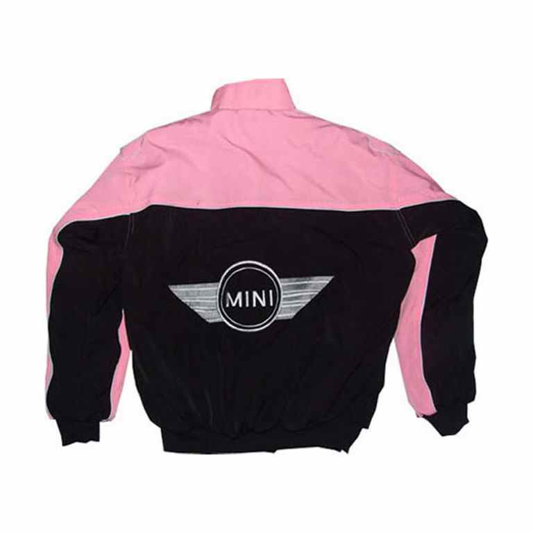 Mini Cooper Racing Jacket Light Pink and Black