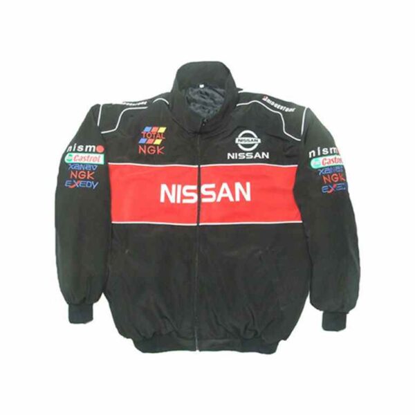 Nissan Racing Jacket Red and Black