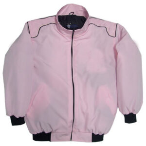 Plain Racing Jacket Pink