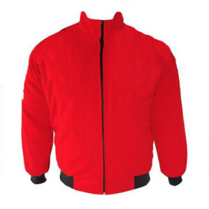 Plain Blank Red Racing Jacket