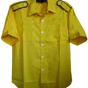 Jacketsandshirts Plain Crew Shirt Yellow