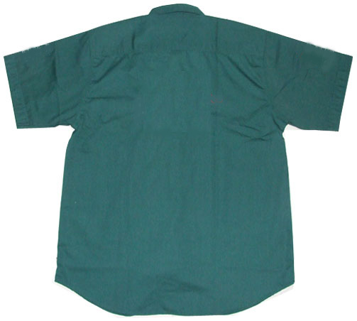 Jacketsandshirts Plain Dark Green Racing Shirt