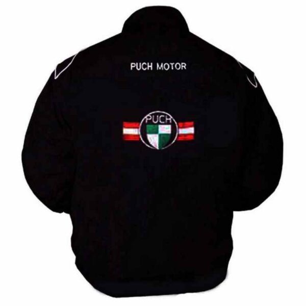 Plain Racing Jacket Black