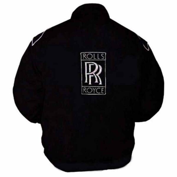 Plain Racing Jacket Black