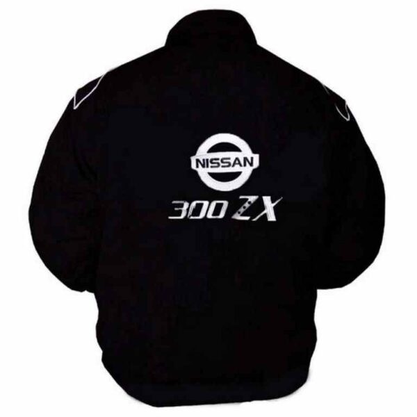 Plain Racing Jacket Black