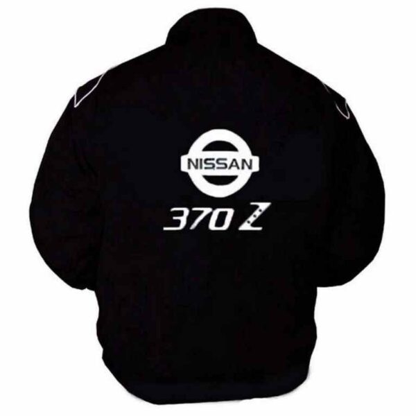 Plain Racing Jacket Black