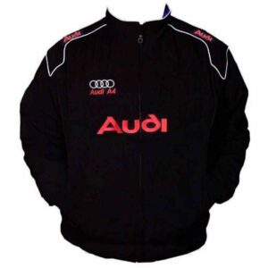 Plain Racing Jacket Black