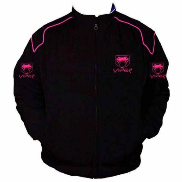 Plain Racing Jacket Black