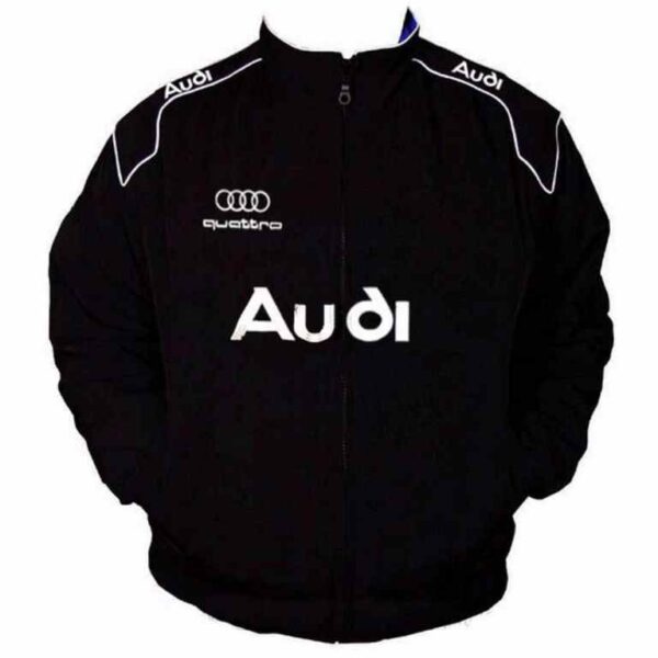 Plain Racing Jacket Black