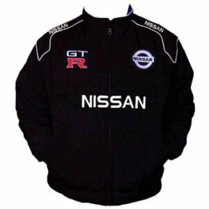 Plain Racing Jacket Black