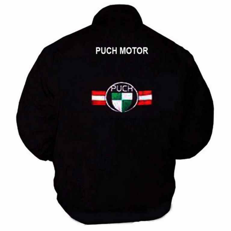 Plain Racing Jacket Black without Piping