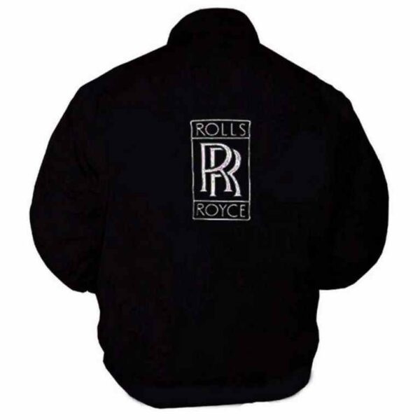 Plain Racing Jacket Black without Piping