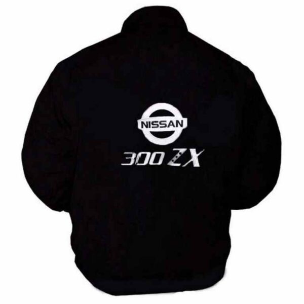 Plain Racing Jacket Black without Piping