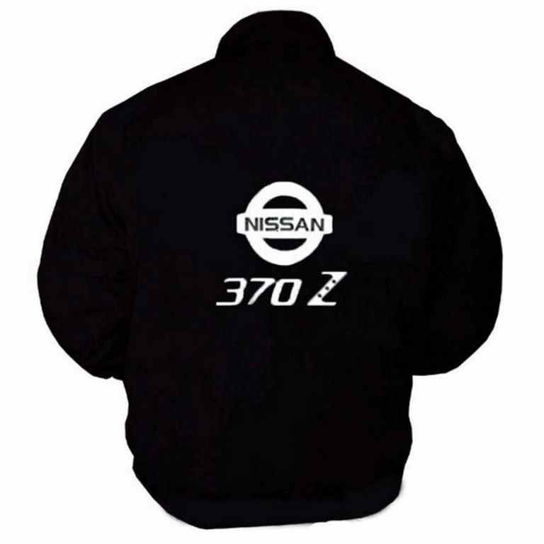 Plain Racing Jacket Black without Piping