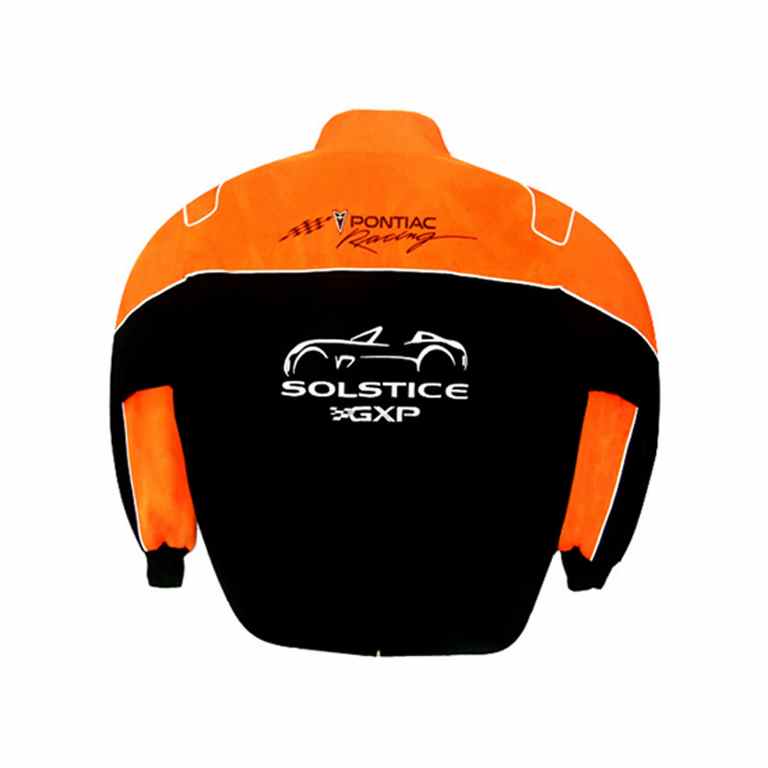 Pontiac Solstice GXP Racing Jacket Black and Orange