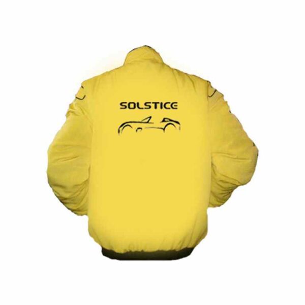 Pontiac Solstice Racing Jacket Jacke Yellow