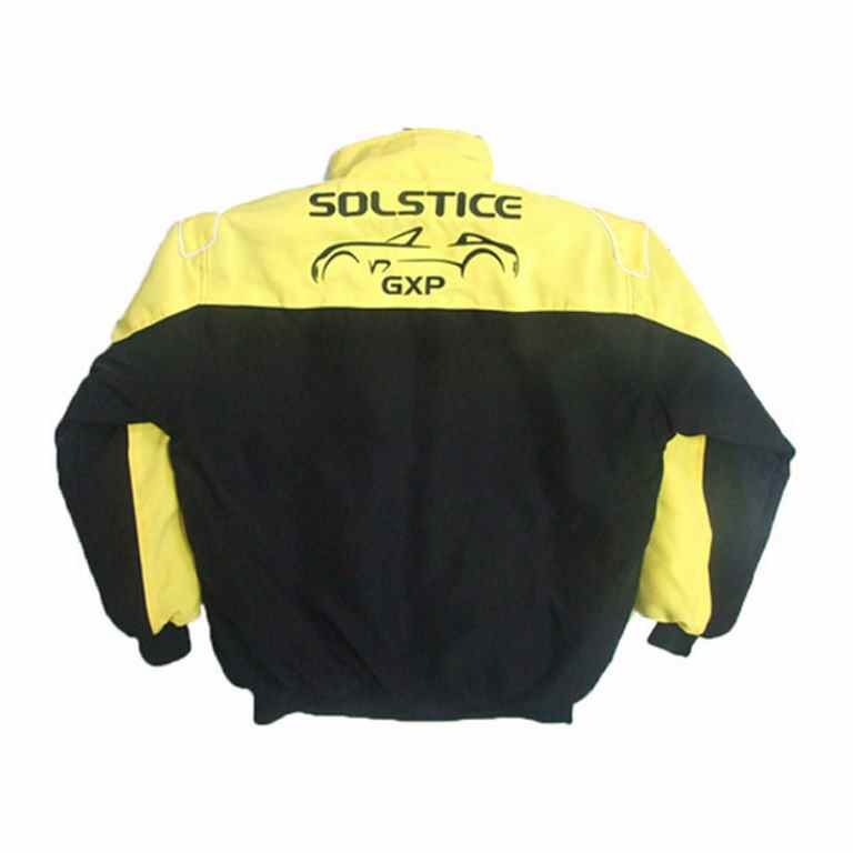 Pontiac Solstice Racing Jacket Yellow and Black