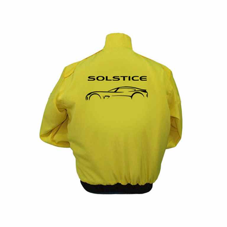 Pontiac Solstice Racing Jacket Yellow